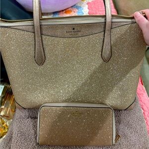 Kate Spade bag and wallet